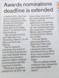 Y2015 Press Coverage