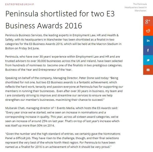 Y2016 Press Coverage