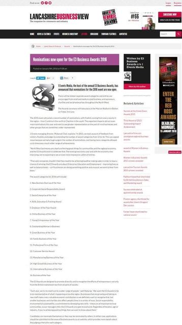 Y2016 Press Coverage