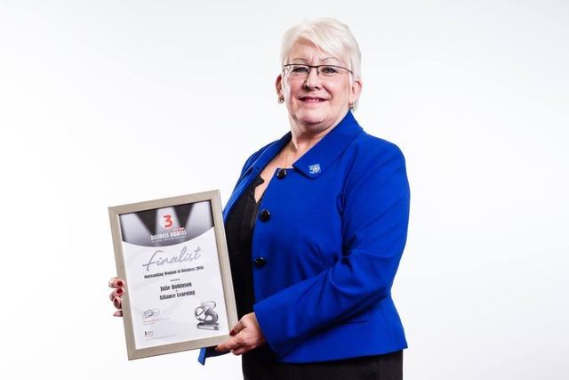 Outstanding Woman in Business Award Finalist: Julie Robinson of Alliance Learning Horwich