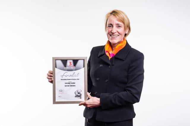 Outstanding Woman in Business Award Finalist: Lorraine Lockie of Gorvins Solicitors