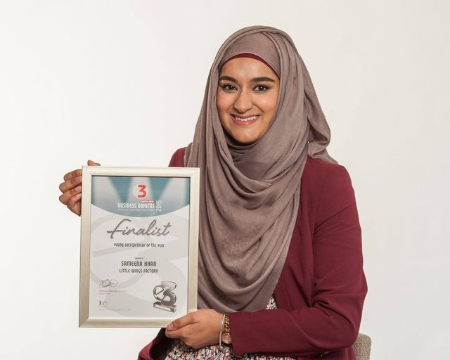 Young Entrepreneur of the Year Finalist: Sameena Khan from Little Wings Factory