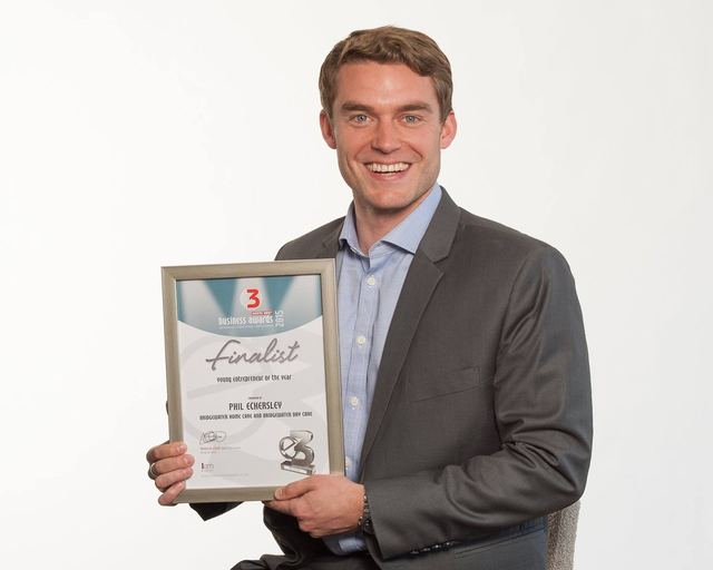 Young Entrepreneur of the Year Finalist: Phil Eckersley from Bridgewater Home Care