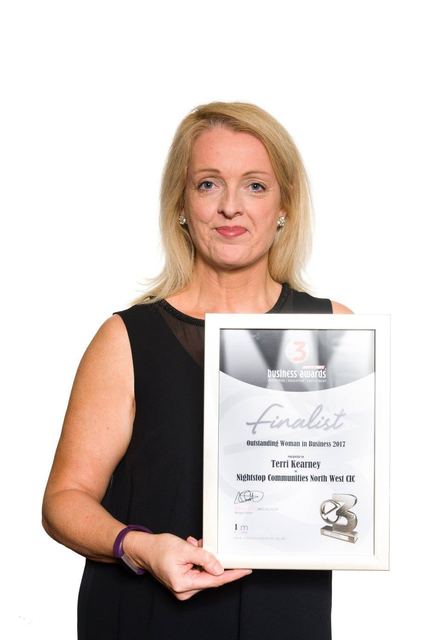 Outstanding Woman in Business: Terri Kearney, Nightstop Communities Northwest