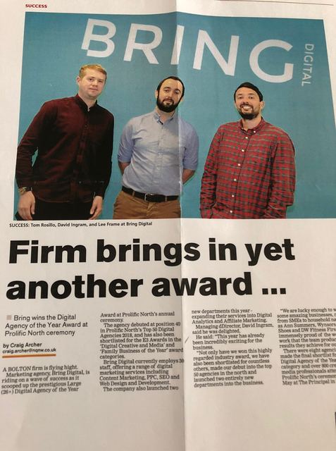Y2018 Press Coverage