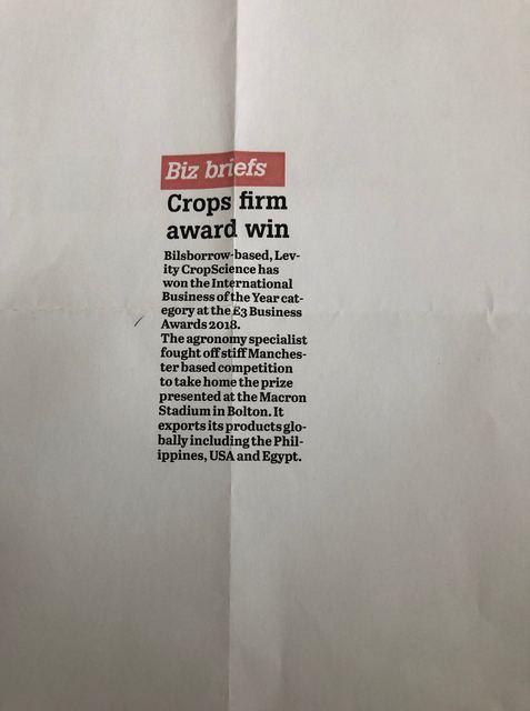 Y2018 Press Coverage