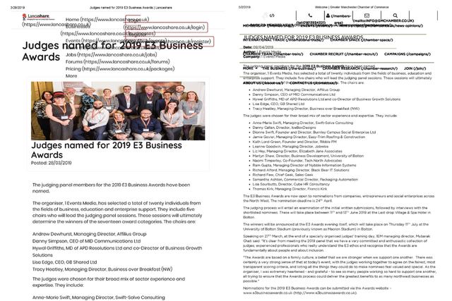 Y2019 Press Coverage