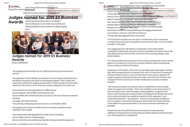 Y2019 Press Coverage
