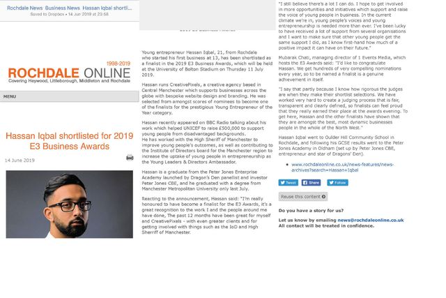 Y2019 Press Coverage